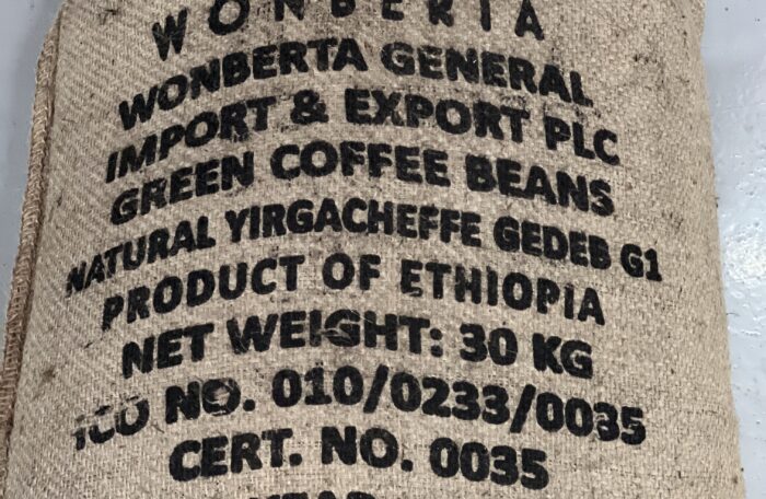 YIRGACHEFFE ANAEROBIC New Crop 2025 “ETHIOPIA “